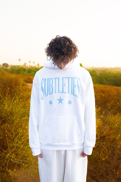 Love Yourself Before It's Too Late Hoodie - Pastel Blue